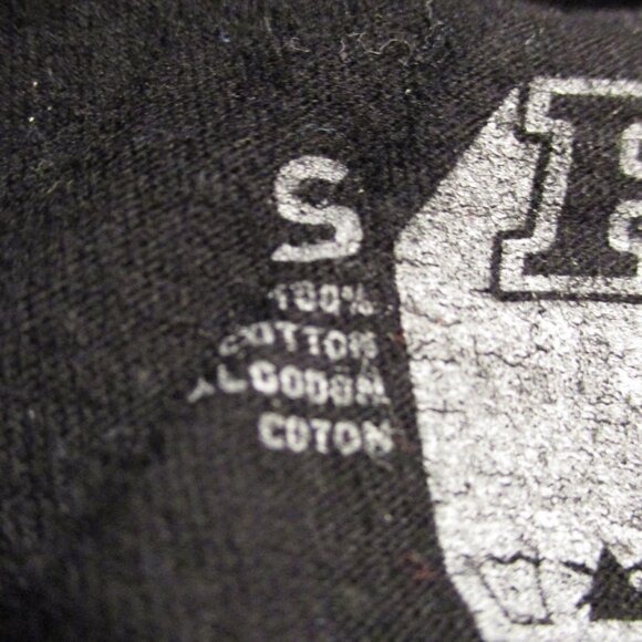 FOX Head Men Small Black White Graphic Motocross Racing Short Sleeve Shirt - Picture 5 of 5